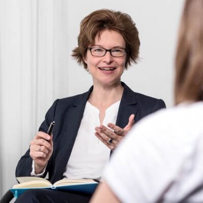 Susanne Böhlich im Gespräch