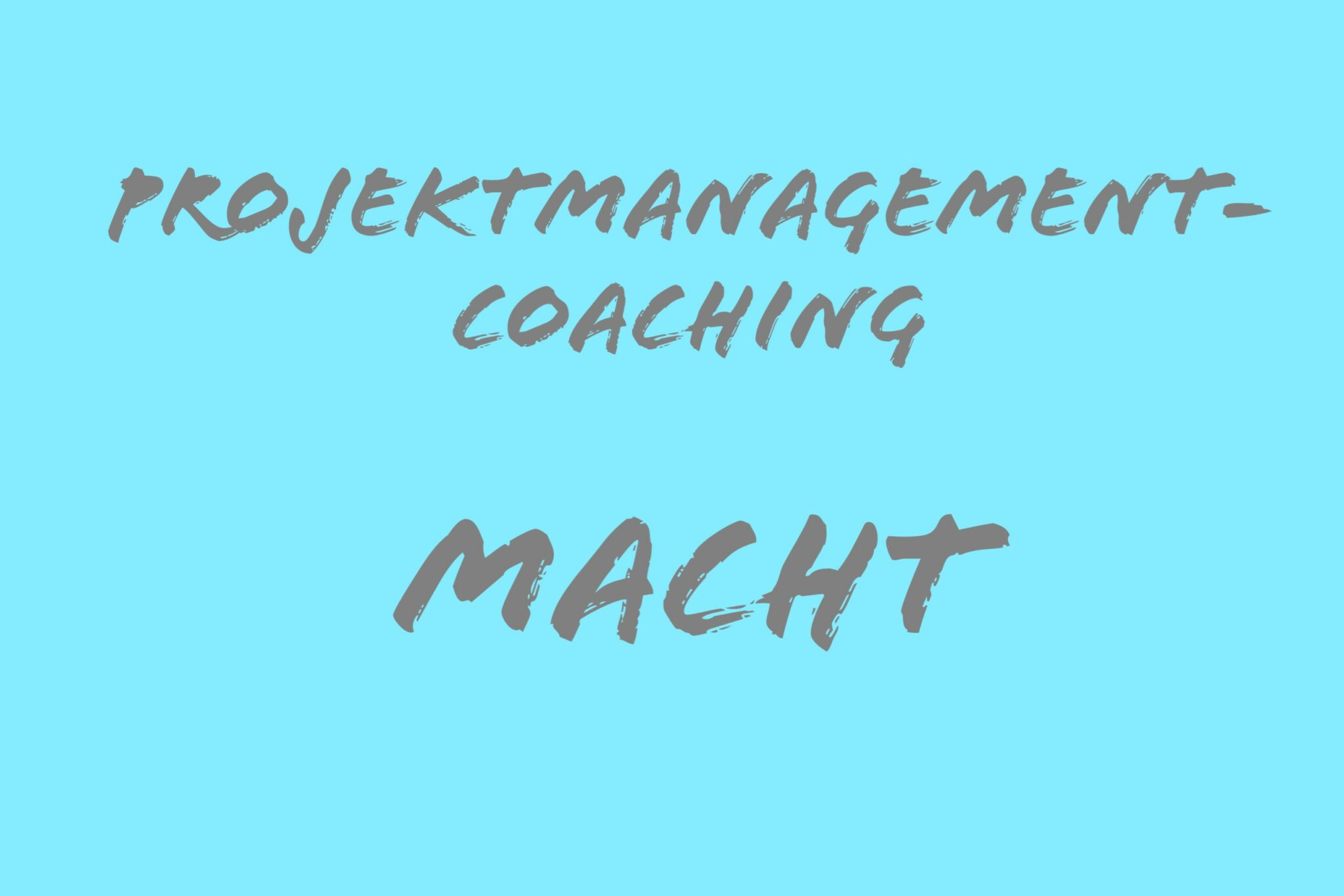 Welche Macht hat ein Projektmanager? - Prof. Dr. Susanne Böhlich